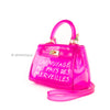 Small Neon Wonderland Jelly  Bag