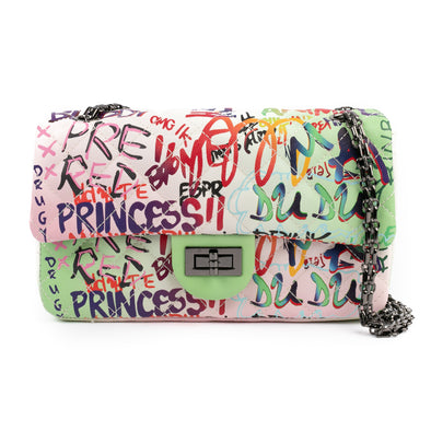 Graffiti Quilted Bag