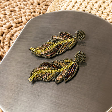 Natalia Fashion Leaf Earrings