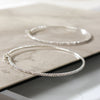 Becky Stone Hoop Earrings