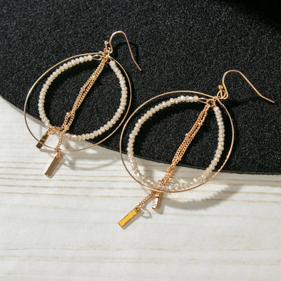 Brittney Hoop Earrings