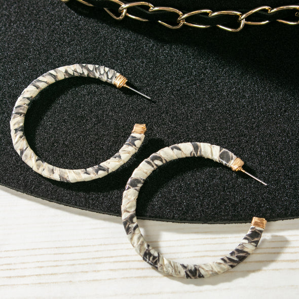 Harriett Hoops Earrings