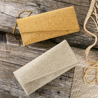 Pau Beaded Clutch Bag