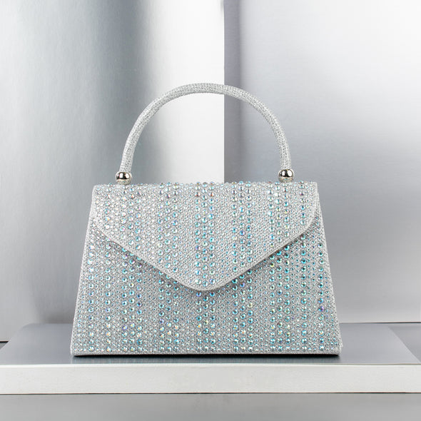 Rosana Rhinestone Clutch Bag