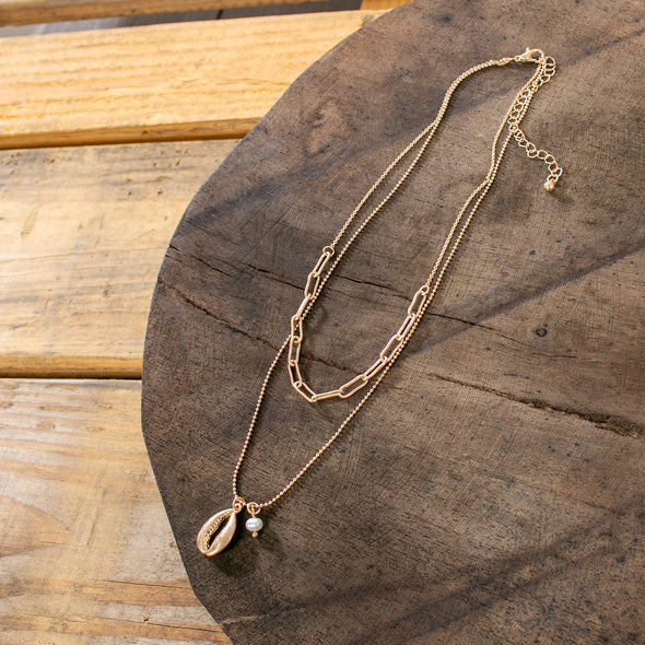 Lydgia Double Necklace