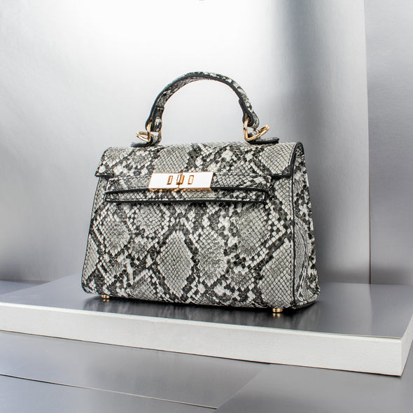 Myrtle Snake Print Mini Bag