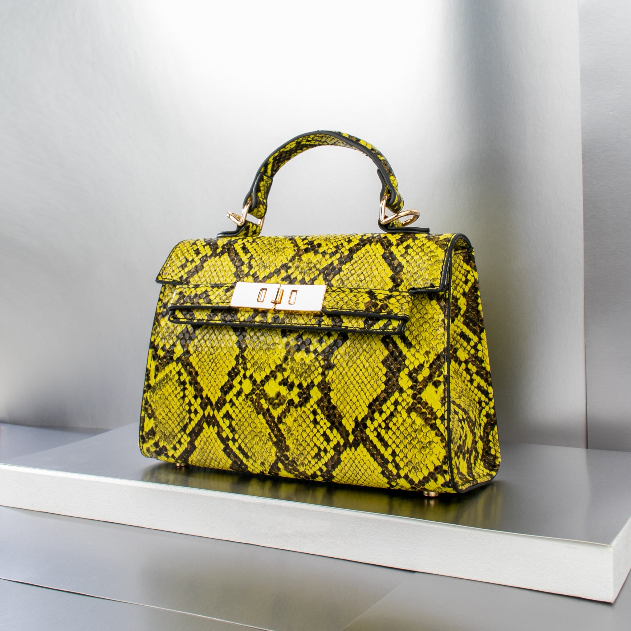 Myrtle Snake Print Mini Bag adrianabijoux