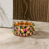 Vina Round Shapes Rhinestone Bracelets