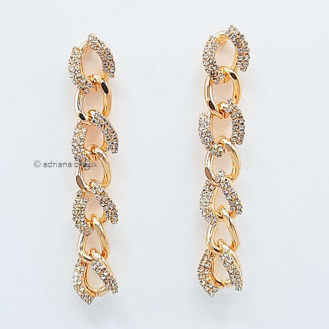 Rhinestone Statement Earrings 5083