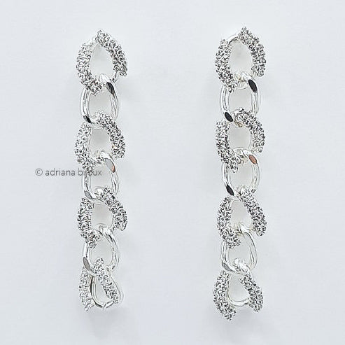 Rhinestone Statement Earrings 5083