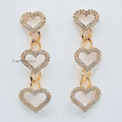 Rhinestone Statement Earrings 5085