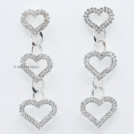 Rhinestone Statement Earrings 5085