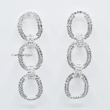 Rhinestone Statement Earrings 5088