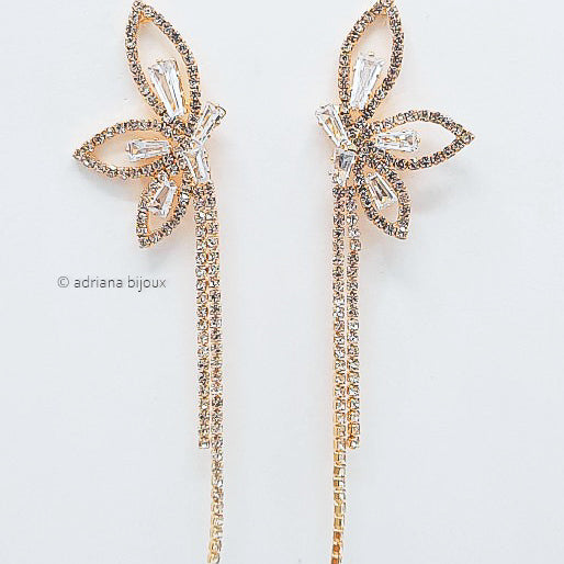 Rhinestone Statement Earrings 5091