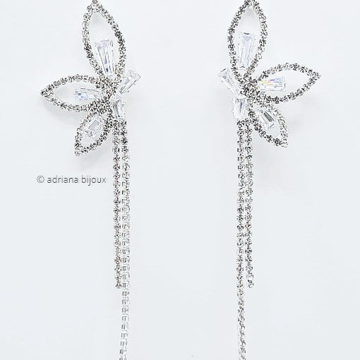 Rhinestone Statement Earrings 5091