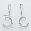 Rhinestone Statement Earrings 5096