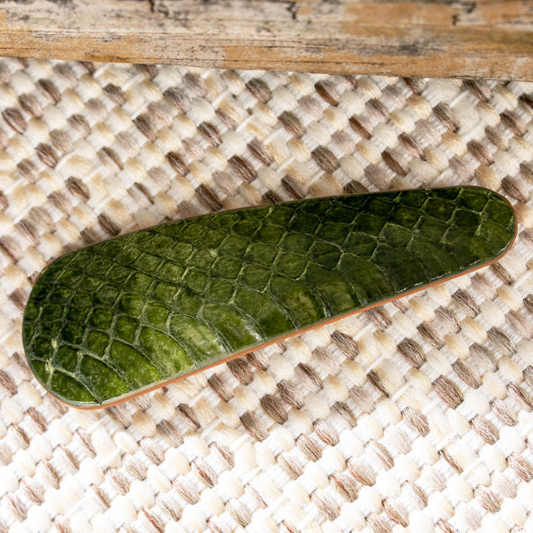 Galissia Snake Print Hair Clips