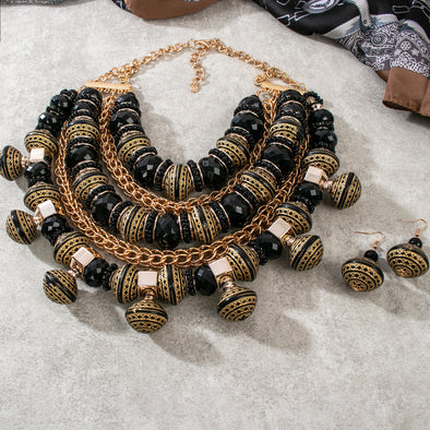 Zuri Big Necklace Set