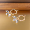 Amie Snake and Stone Earrings
