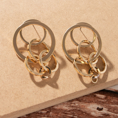 Brianne Golden Earrings