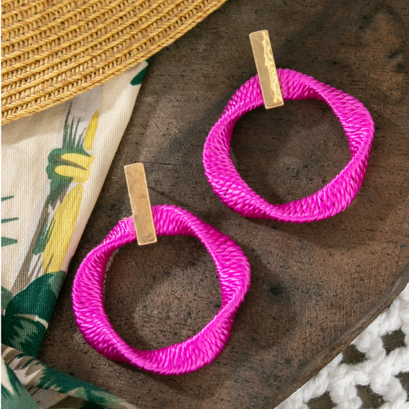 Phoebe Woven Earrings