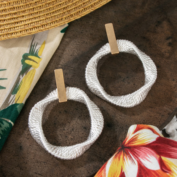 Phoebe Woven Earrings