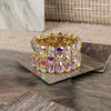 Alene Geometric Shape Rhinestone Bracelet