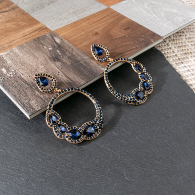 Alvena Rhinestones Earrings