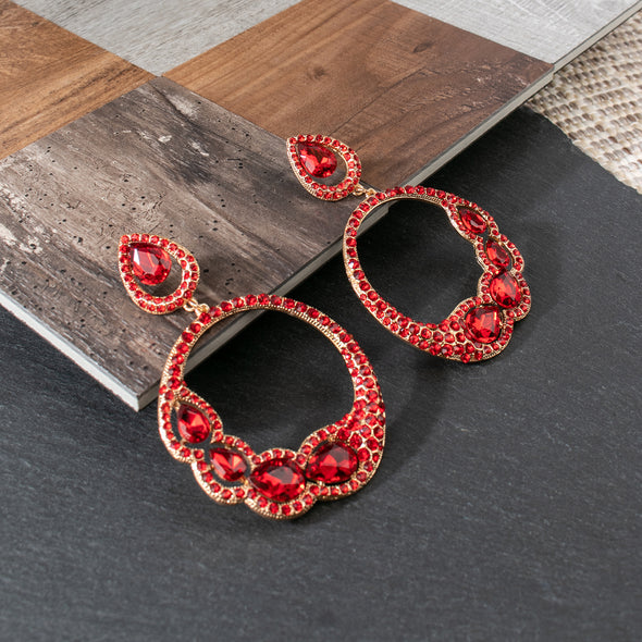 Alvena Rhinestones Earrings