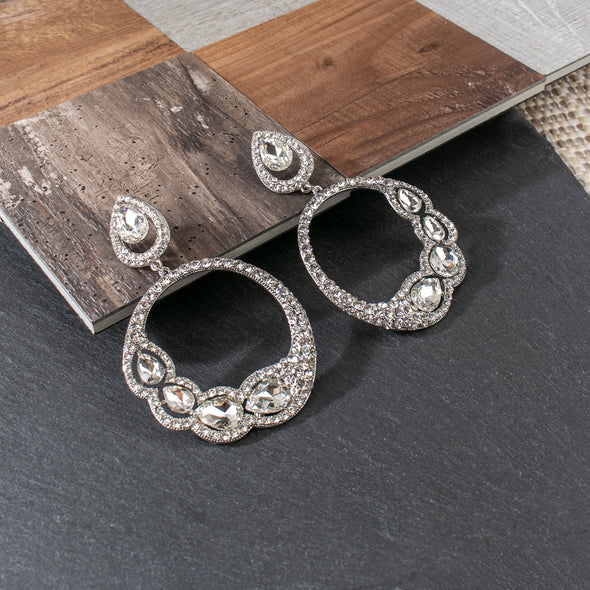 Alvena Rhinestones Earrings
