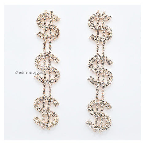 Dollar Statement Earrings 2335