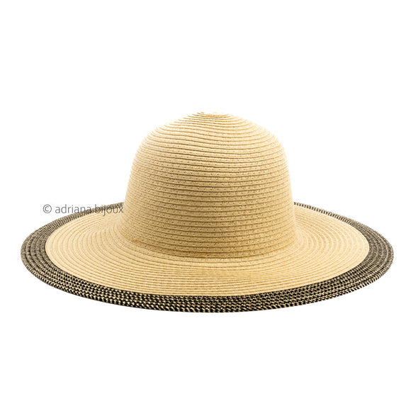 Braided Detail Straw Hat