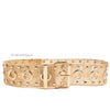 Chain Studded Wide Belt