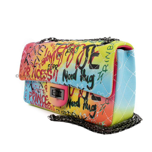 Graffiti Quilted Bag