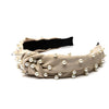 Pearl Wide Knotted Headband