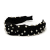 Pearl Wide Knotted Headband