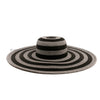 Striped Wide Brim Straw Hat