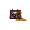 Black Graffiti Mini Bag
