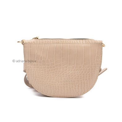 Croc Gold Chain Belt Bag