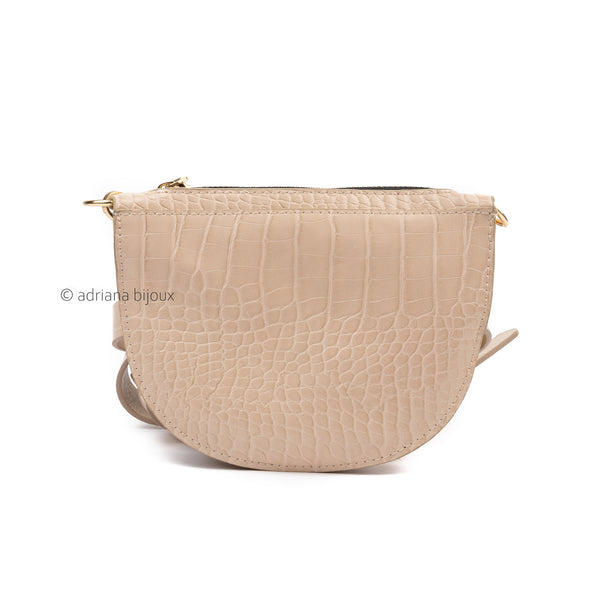 Croc Gold Chain Belt Bag