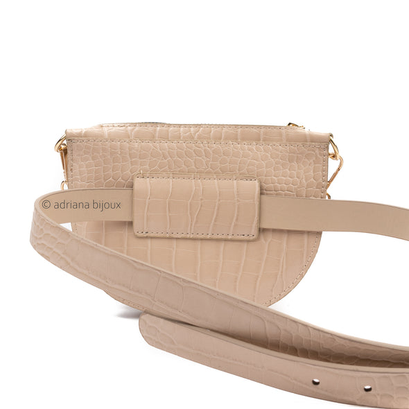 Croc Gold Chain Belt Bag