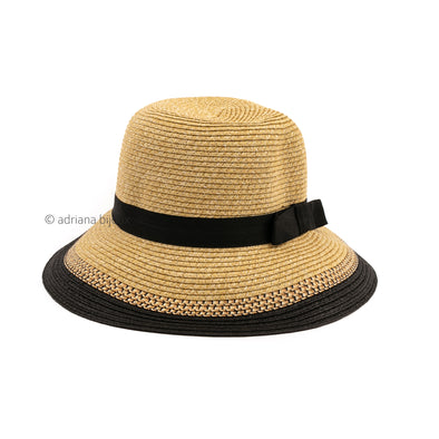 Braided Detail Straw Bucket Hat