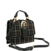 Plaid Buckle Bag