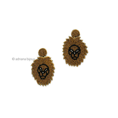 Tribal Beaded Earrings