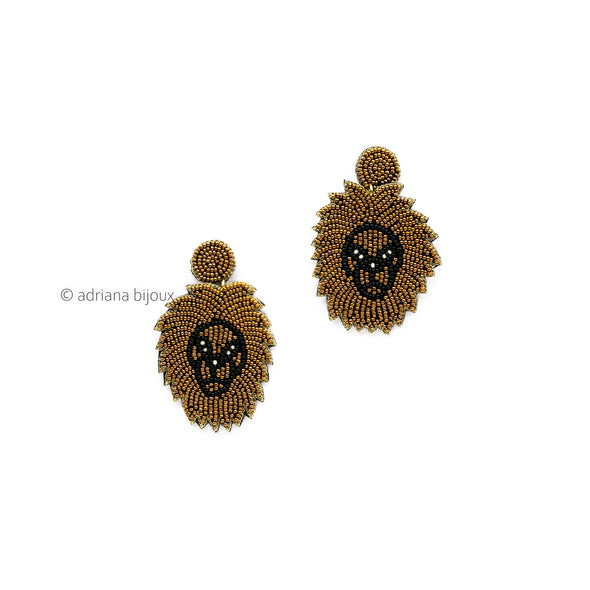 Tribal Beaded Earrings