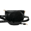 Croc Gold Chain Belt Bag