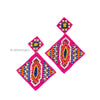 Muiticolored Beaded Earrings