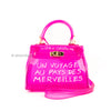 Small Neon Wonderland Jelly  Bag