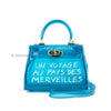 Small Neon Wonderland Jelly  Bag