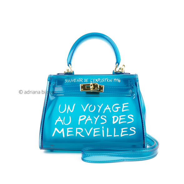 Small Neon Wonderland Jelly  Bag